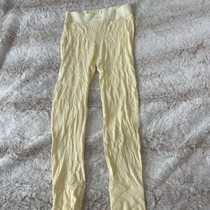 RARE! SKIMS Soft Lounge Rib Legging in Citrine Small